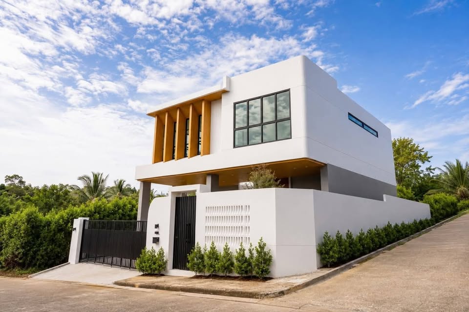New 3-bedroom pool villa for sale in Maneekram Village, Chalong – photo 8