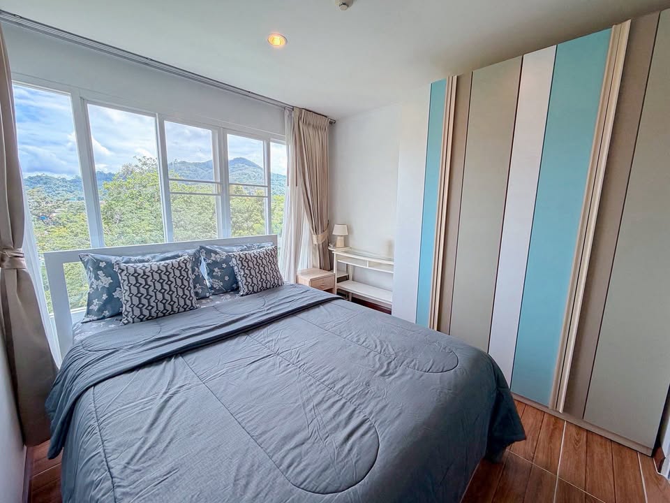 Furnished 1-bed mountain view condo at Plus Condo 2, Kathu – รูปที่ 2
