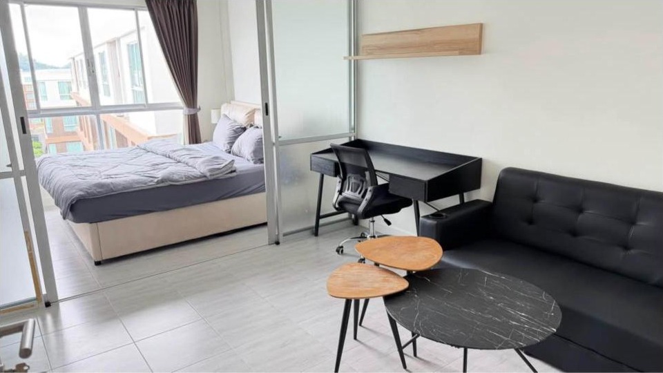 1-bedroom pool view condo for rent at D-Condo Creek, Kathu – รูปที่ 2