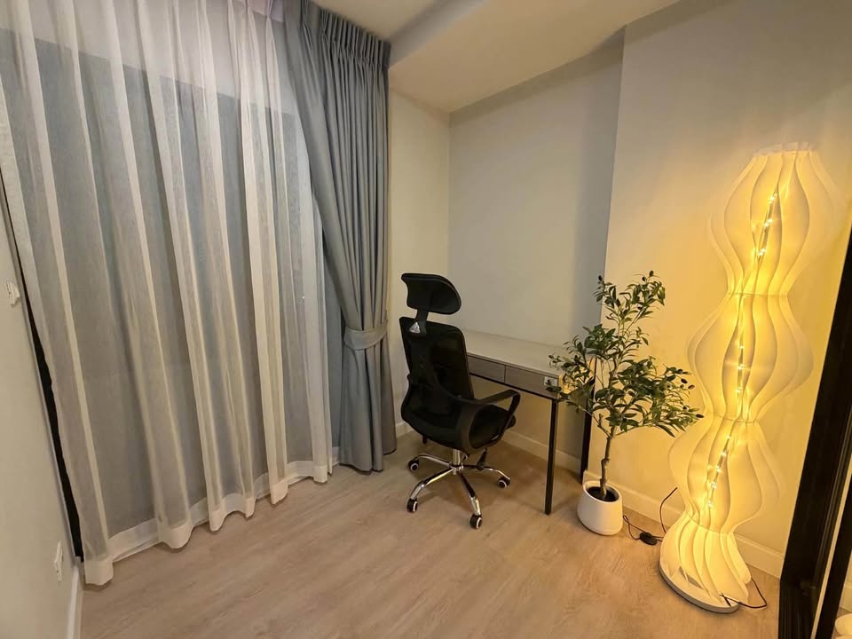 Pool view 1-bed condo with work room at The Cube Amaze Srisoonthon – รูปที่ 2