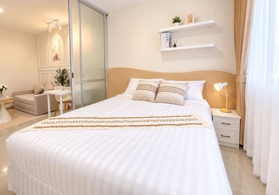 Furnished corner condo with mountain view at D Condo Kathu – photo 8