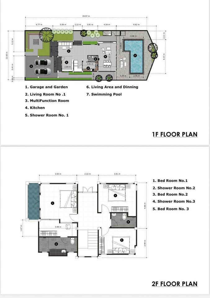 New 3-bedroom private pool villa for rent in Chalong – photo 2