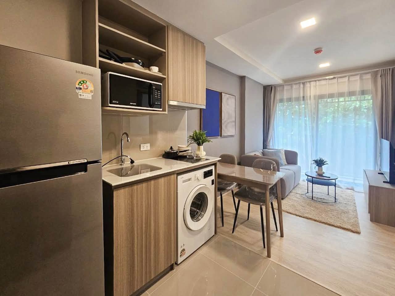 Furnished 1-bedroom condo for rent at The Base Cherngtalay – รูปที่ 1