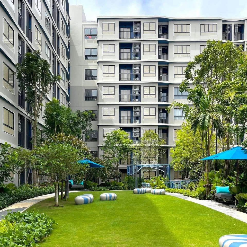 Furnished 1-bedroom garden view condo at Dcondo Reef for rent – photo 47