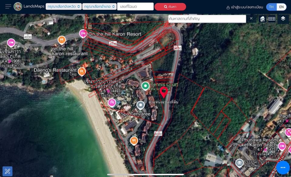 Sea view land for rent above Karon Beach – photo 7