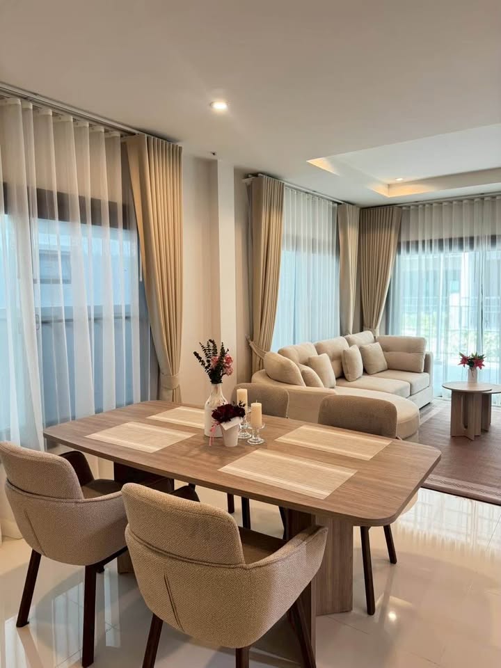 Brand new 3-bedroom house for rent, Supalai Pride Paklok