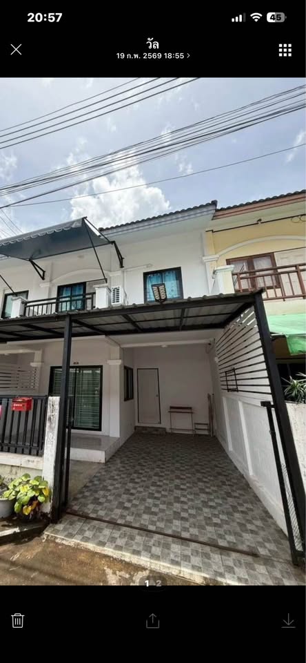 3-bedroom 2-storey townhouse for rent in Koh Kaew near Boat Lagoon