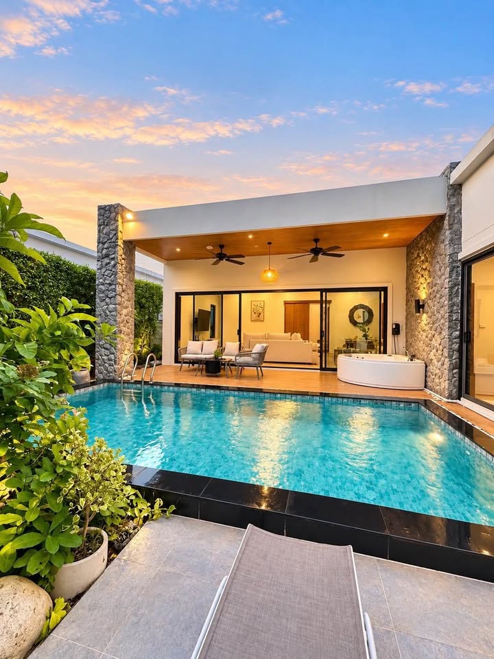 2-bedroom private pool villa for rent at Shambhala Sol, Chalong – photo 2