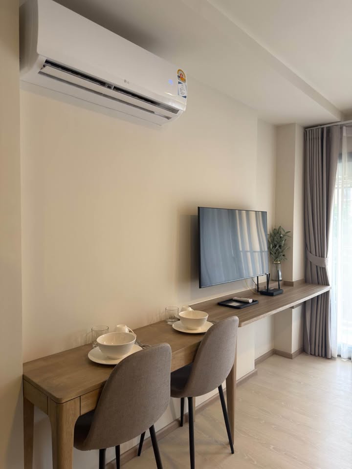 Pool view studio for rent at The Base Rise – รูปที่ 4