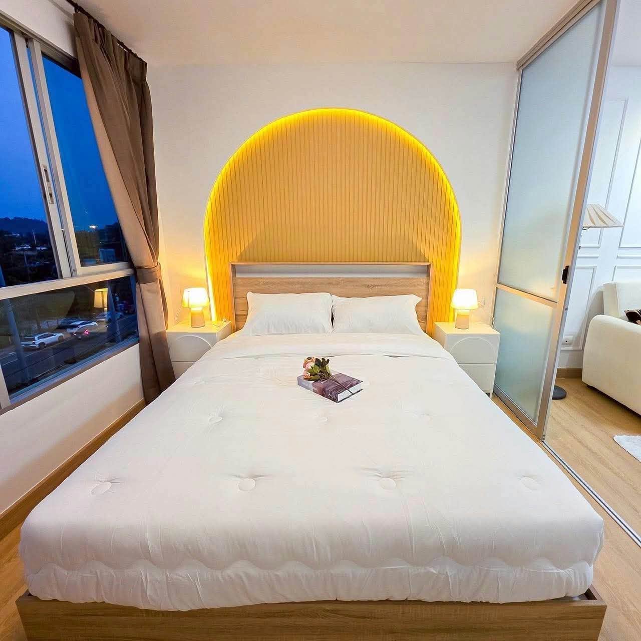 Furnished 1-bedroom condo for rent at Dcondo Creek, Kathu – รูปที่ 1