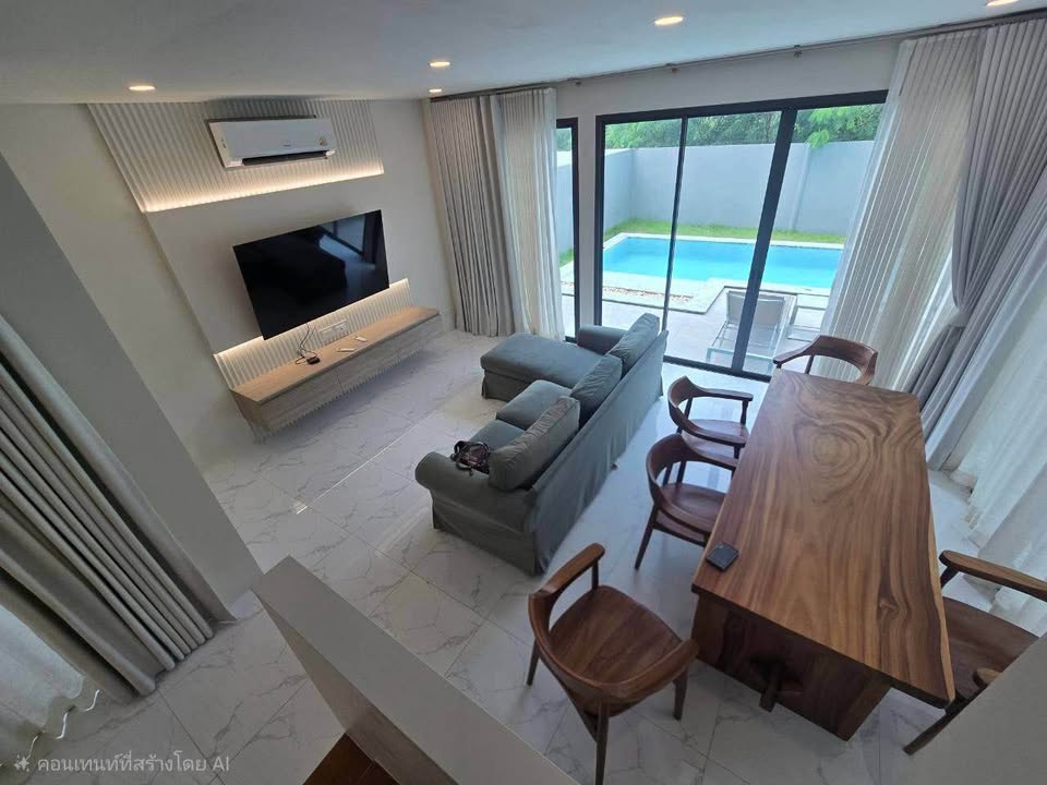4-bed private pool villa for rent in Chalong – รูปที่ 5