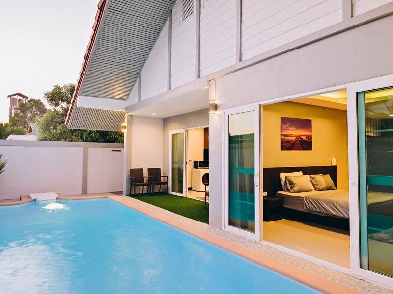 2-bedroom pool villa for rent in Chalong near Palai Beach