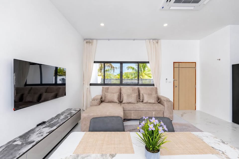 Brand-new 3-bedroom private pool villa for rent in Chalong – photo 5