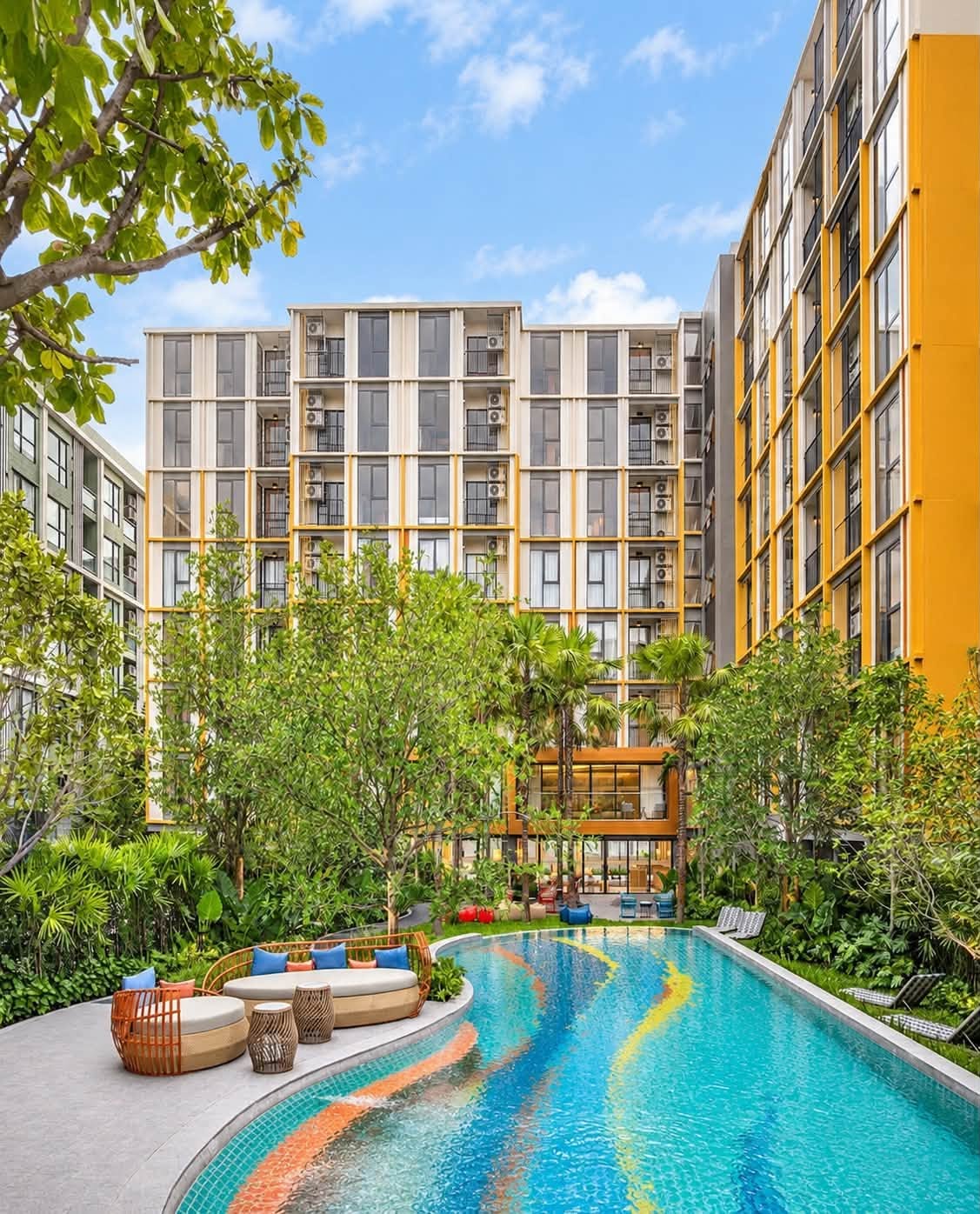 1-bedroom condo for rent at The Base Rise, near Central Phuket – รูปที่ 3