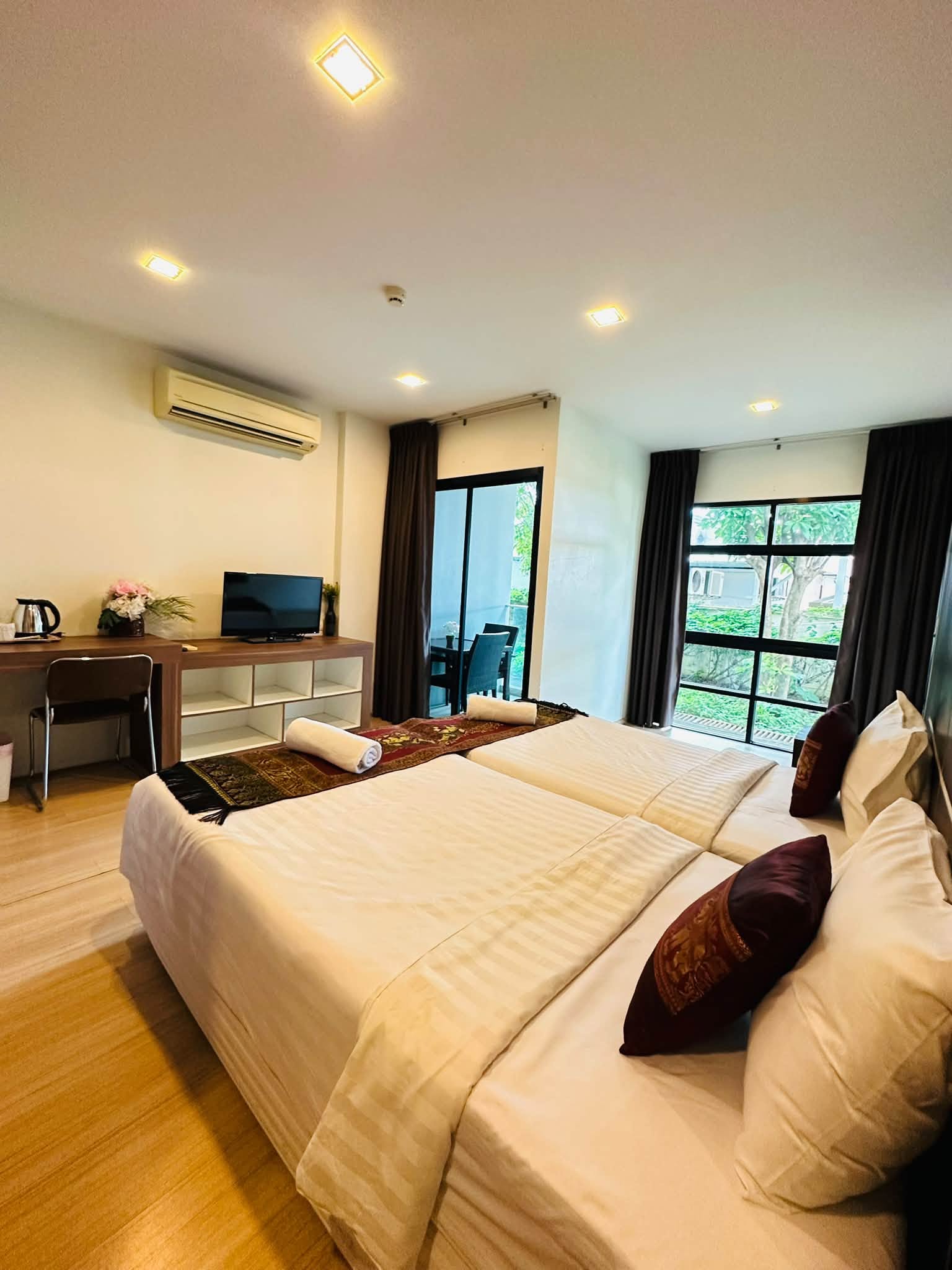 Garden view condo, The Nice Condotel, Cherng Talay – photo 11