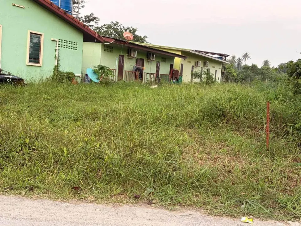 Land Plots for Sale in Front of Wat Tha Sak, 100 m from 4-Lane Road