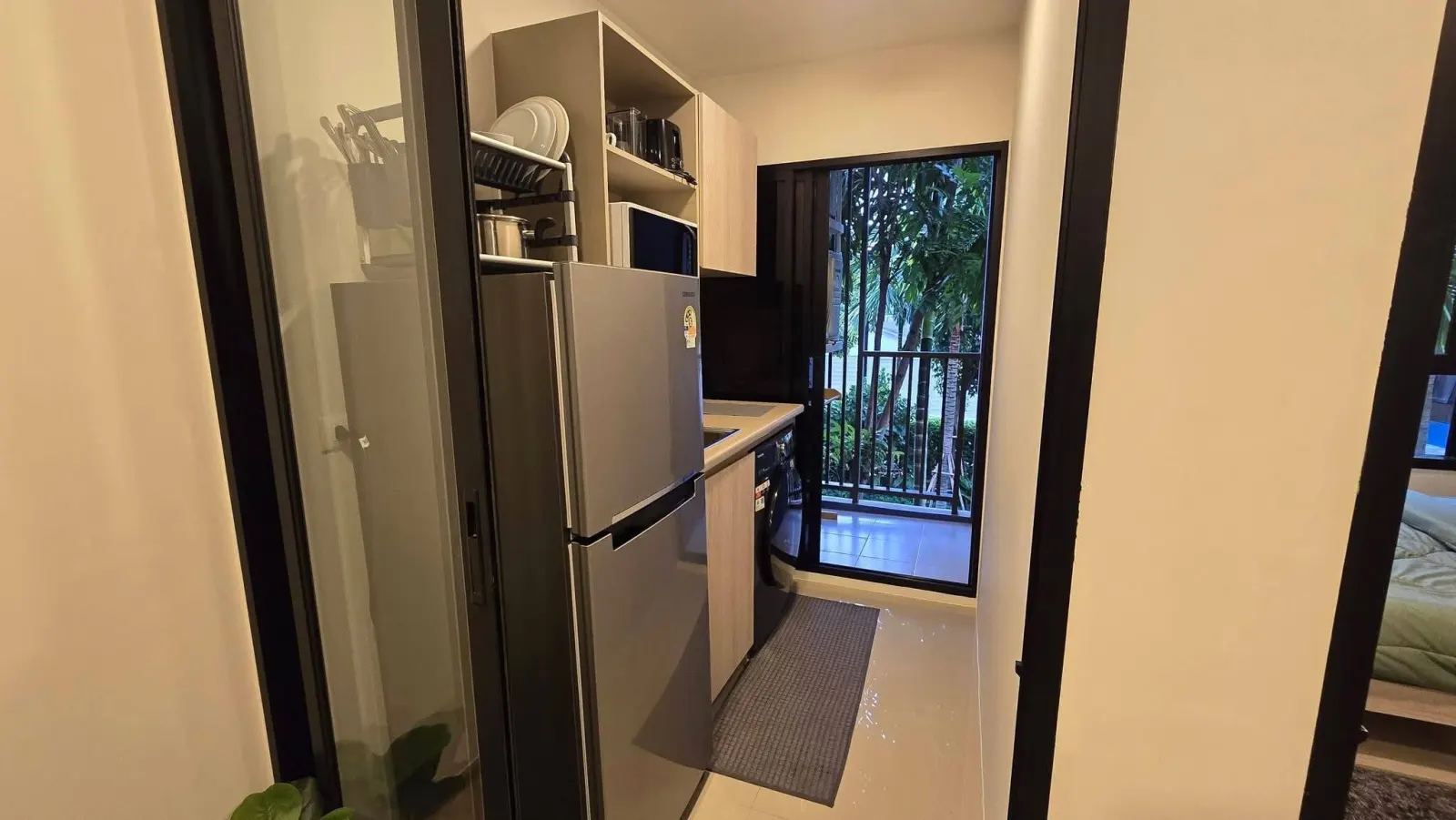 Furnished 1-bedroom garden view condo at Dcondo Reef for rent – photo 52