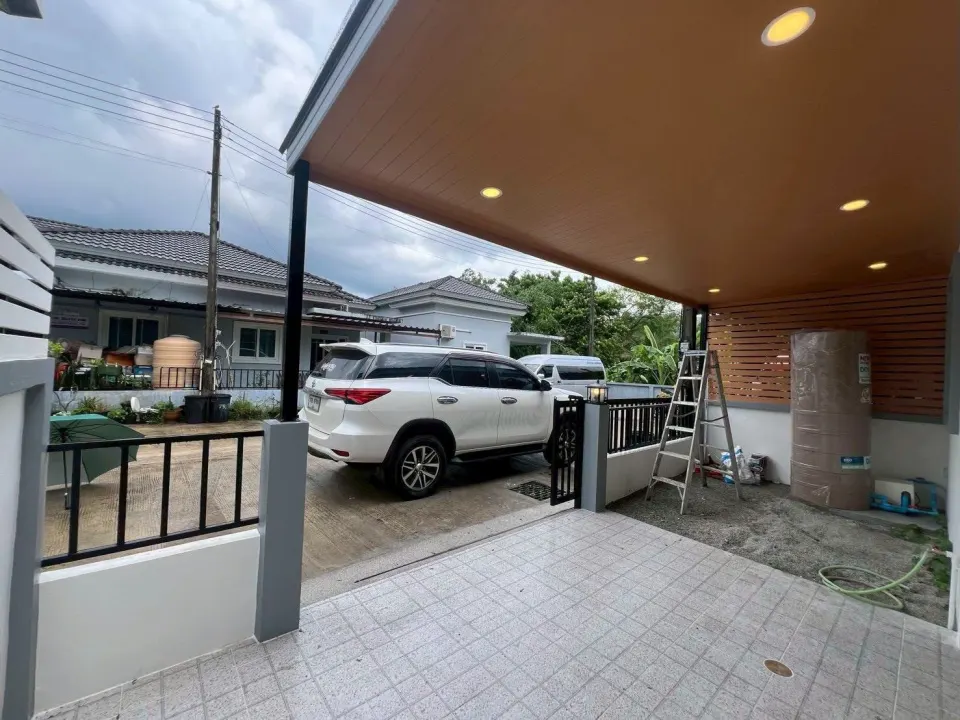 Furnished 2-bedroom house for rent in The Rich Villa 2, Chalong