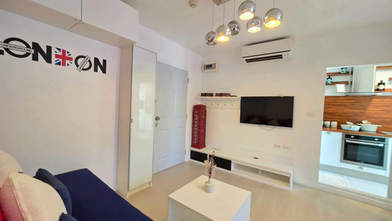 Furnished condo with mountain and pool view, D Condo Kathu – photo 4