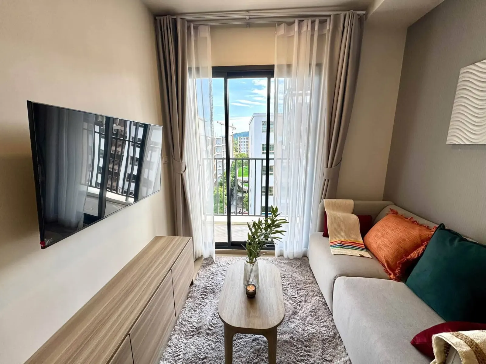Fully furnished 1-bedroom condo for rent at The Base Rise Phuket – รูปที่ 10