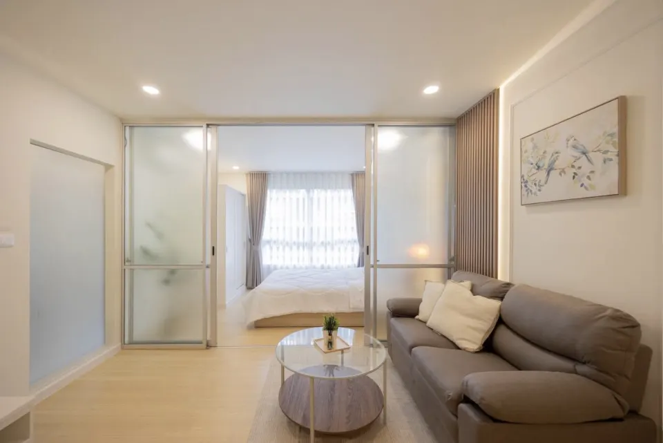 Renovated 1-bed condo for rent at D Condo Creek Kathu