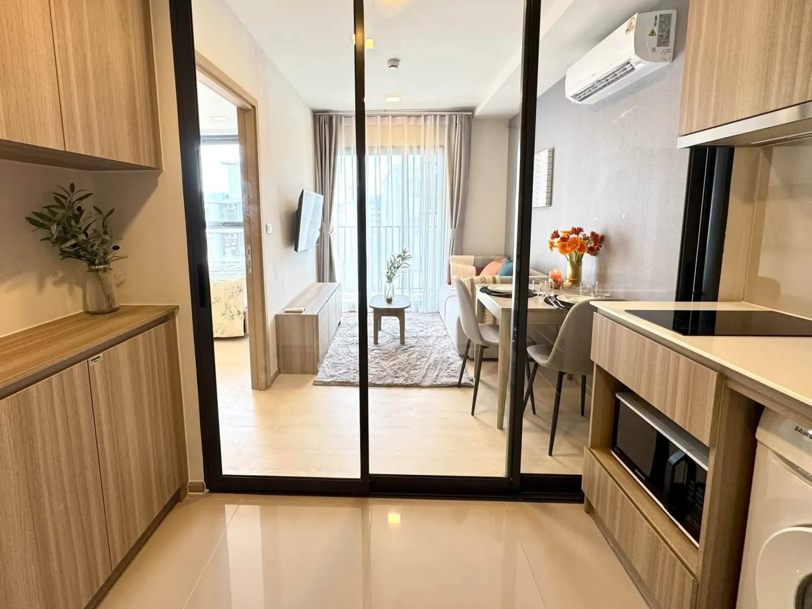 Fully furnished 1-bedroom condo for rent at The Base Rise Phuket – รูปที่ 4