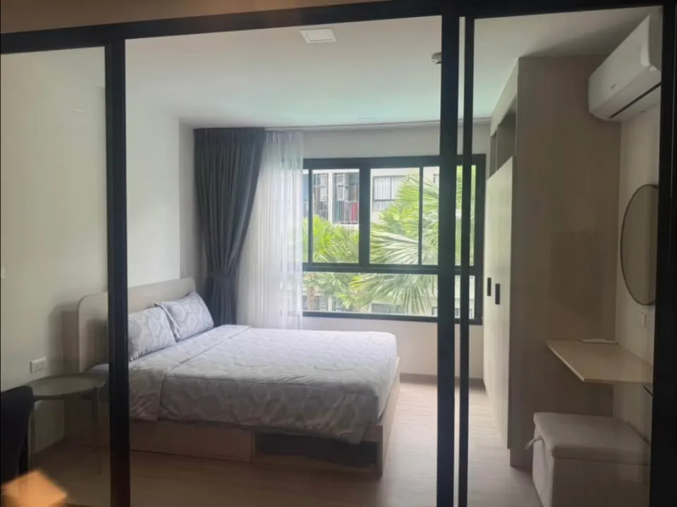 Furnished 1-bed condo for rent at D Condo Reef, Kathu