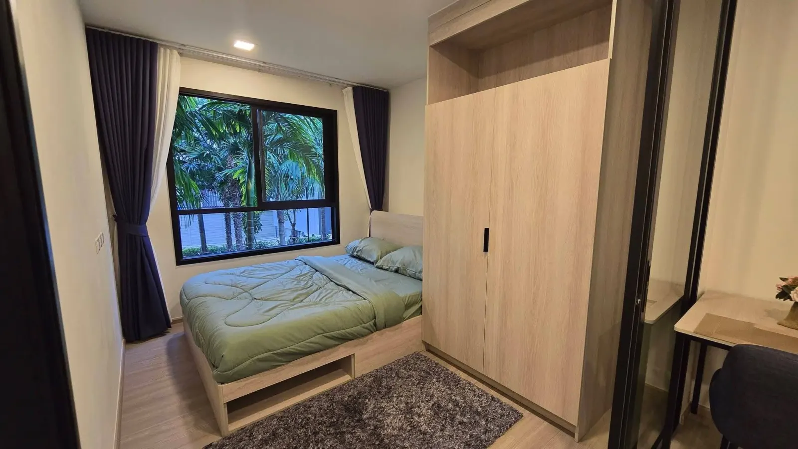 Furnished 1-bedroom garden view condo at Dcondo Reef for rent – photo 48