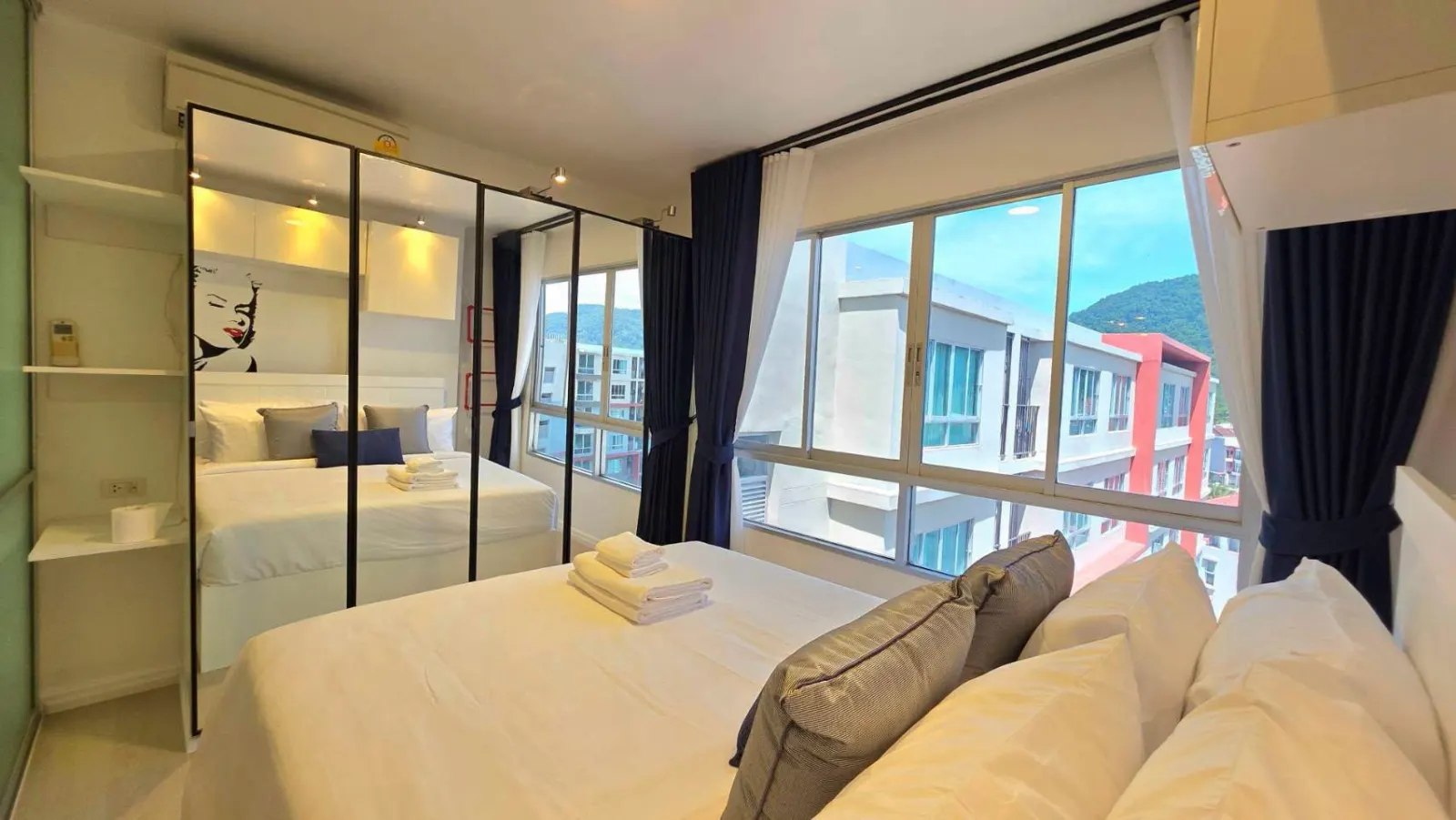 Furnished condo with mountain and pool view, D Condo Kathu – photo 2