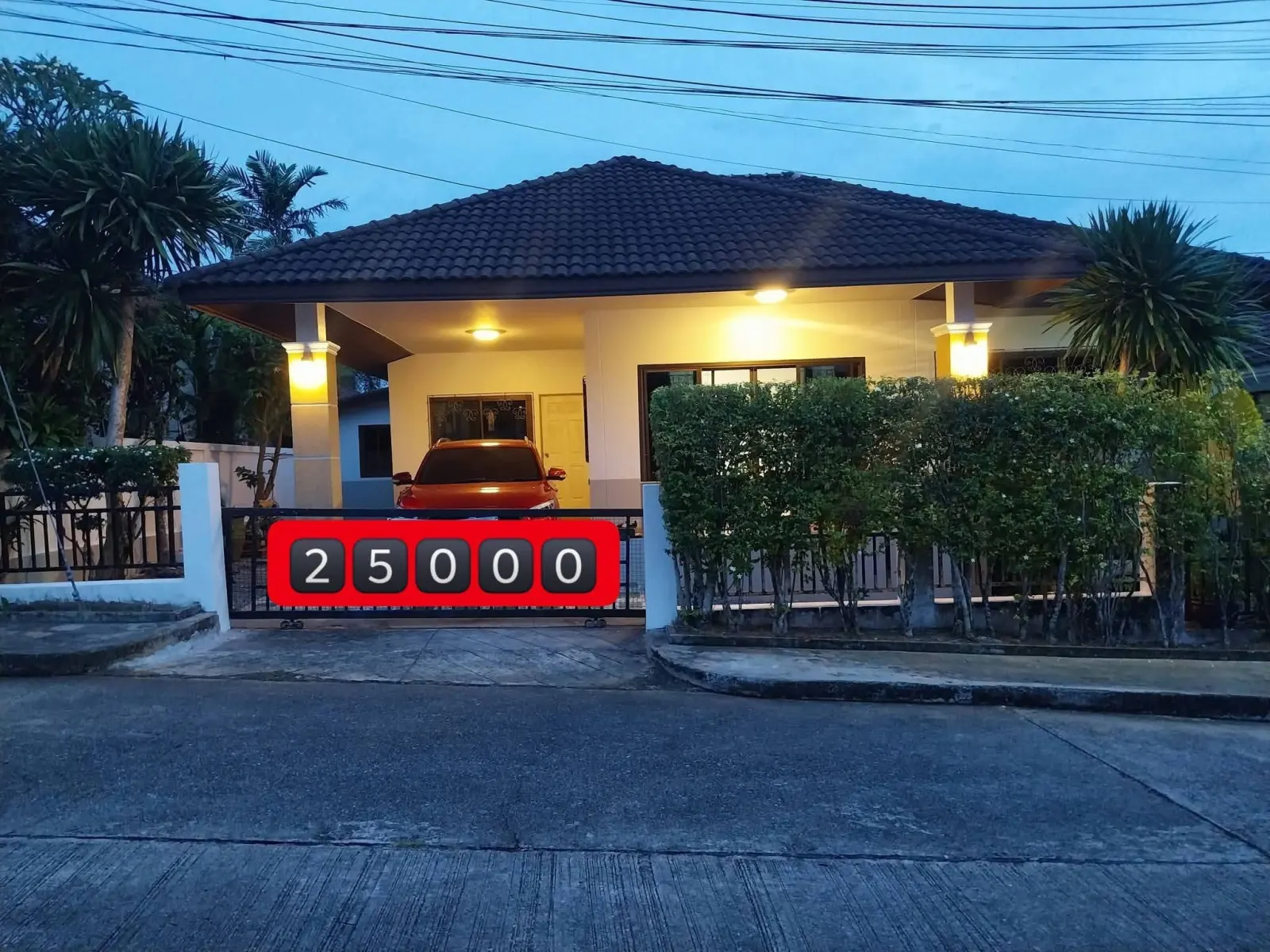 3-bedroom house for rent at Suan Neramit 5, Pa Khlok – photo 1