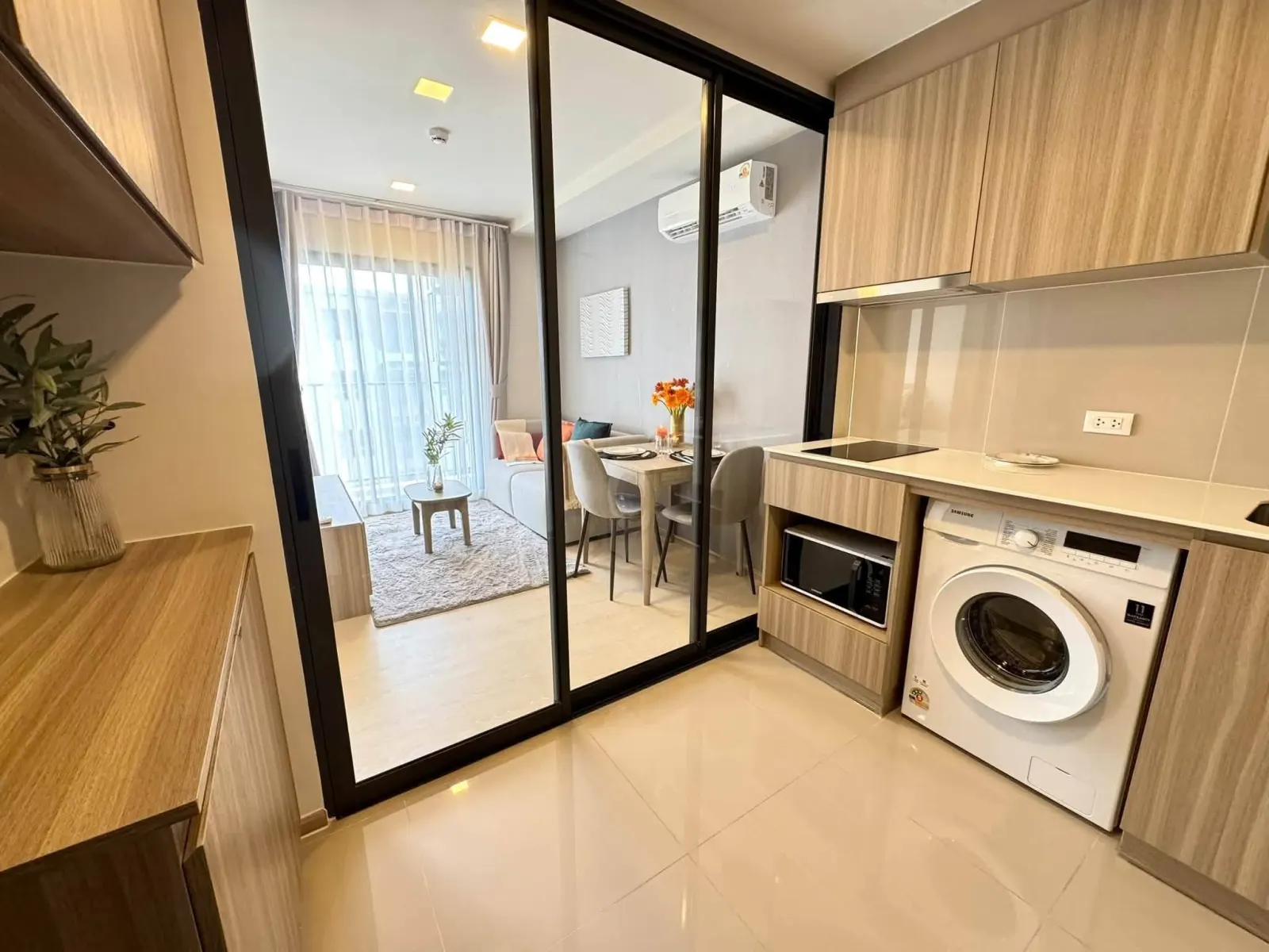 Fully furnished 1-bedroom condo for rent at The Base Rise Phuket – รูปที่ 2