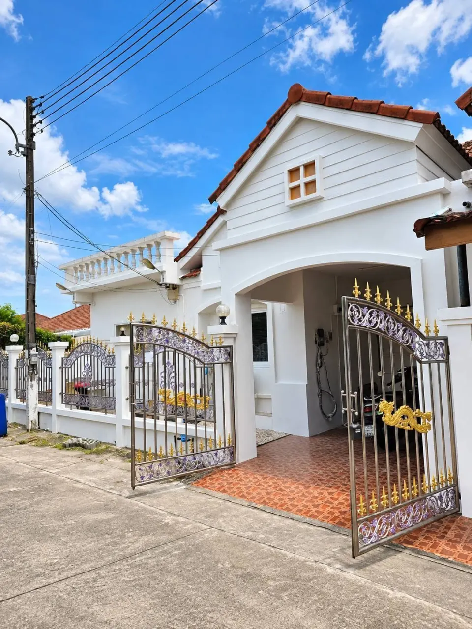 Corner 3-bed house for sale at Villa Daorung, Wichit