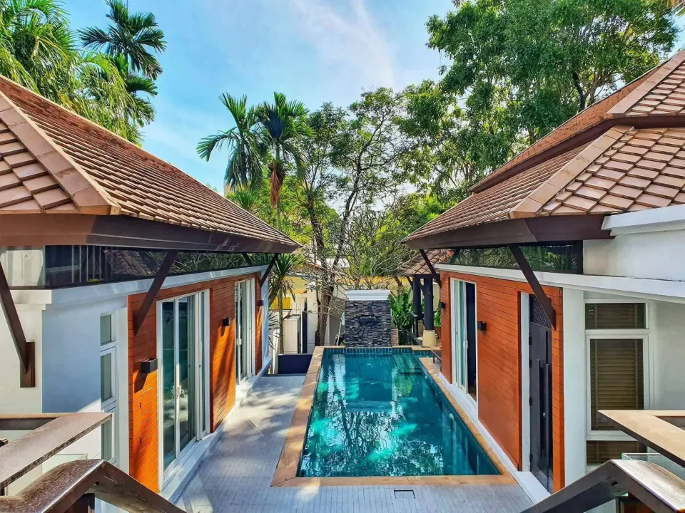 4-bed pool villa for rent, Rawai