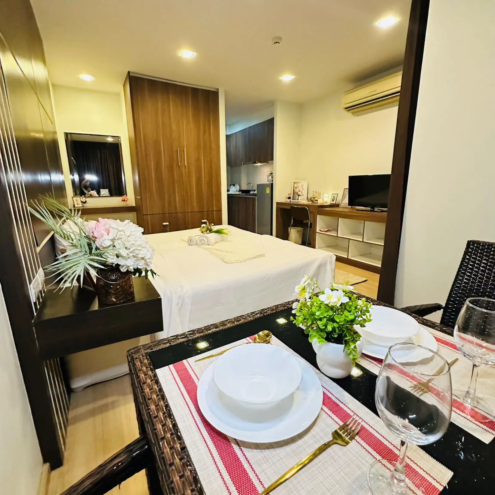 Garden view condo, The Nice Condotel, Cherng Talay – photo 1