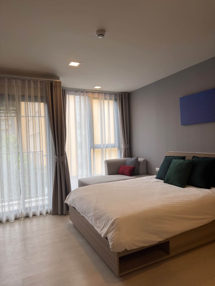 Pool view studio for rent at The Base Rise – รูปที่ 2