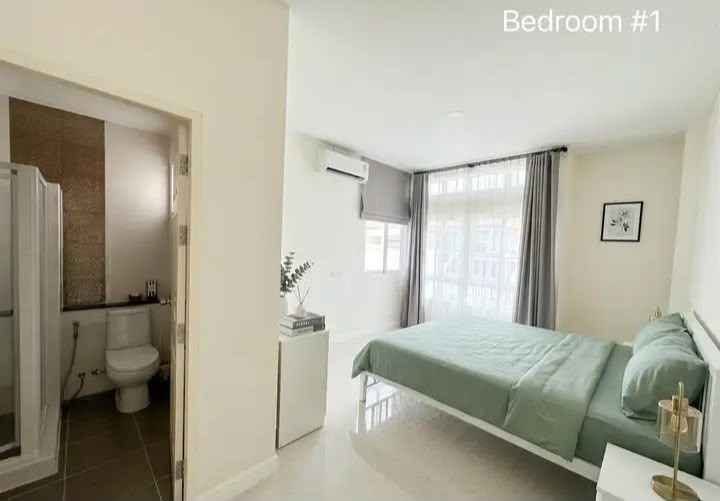 3-bedroom furnished house for rent at Villa Chaofa 2, opposite Dibuk Hospital – photo 9