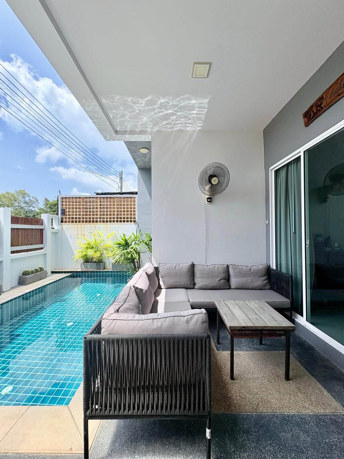 Private pool villa for rent, Baan Don – photo 3