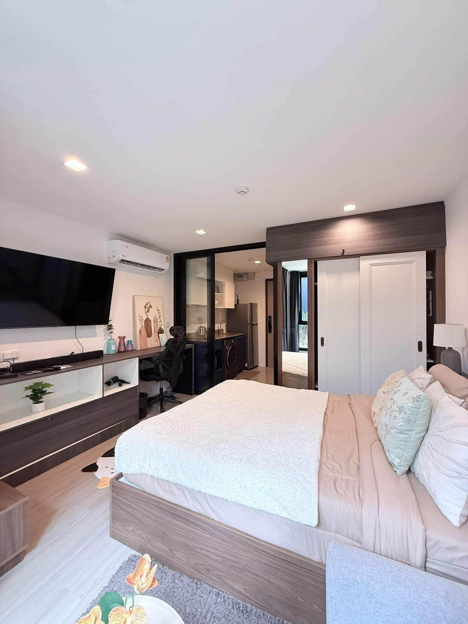 Furnished studio for rent at The Base Central – รูปที่ 13