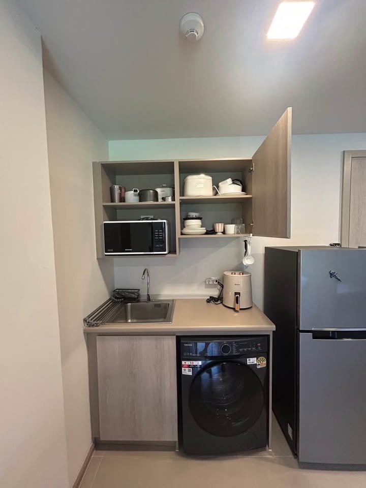 Furnished 1-bedroom plus condo for rent, D Condo Reef Kathu – รูปที่ 9