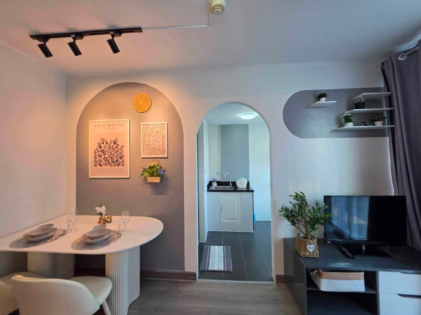 Furnished 31.5 sqm condo for sale at The Y Condo, Wichit – รูปที่ 4