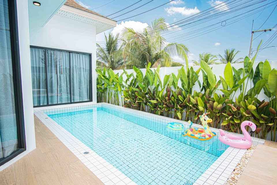 3-bedroom private pool villa for rent in Palai, Chalong