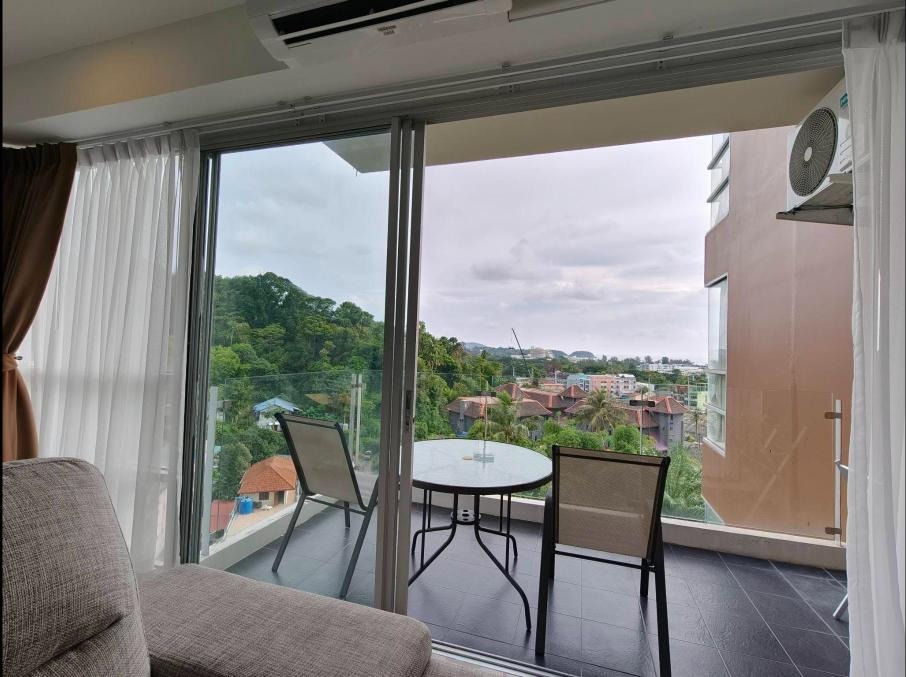 Sea view 1-bed condo for rent at Chic Condominium, Karon – รูปที่ 4