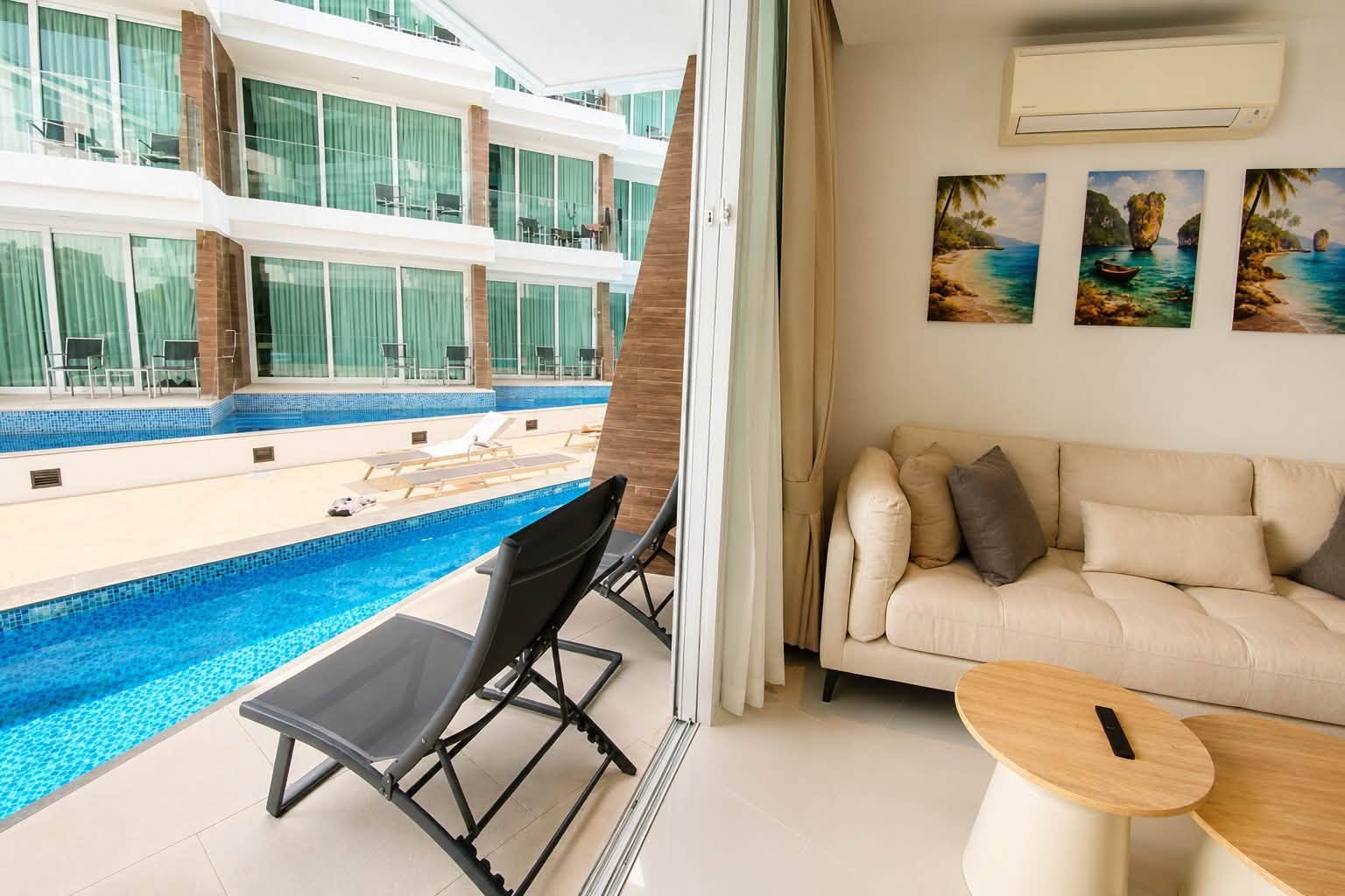 Beachfront pool access condo for rent in Rawai – photo 6